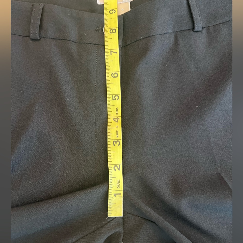 Michael Kors Black Button-Detail Pants - Picture 5 of 10